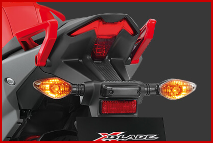 honda x blade back light